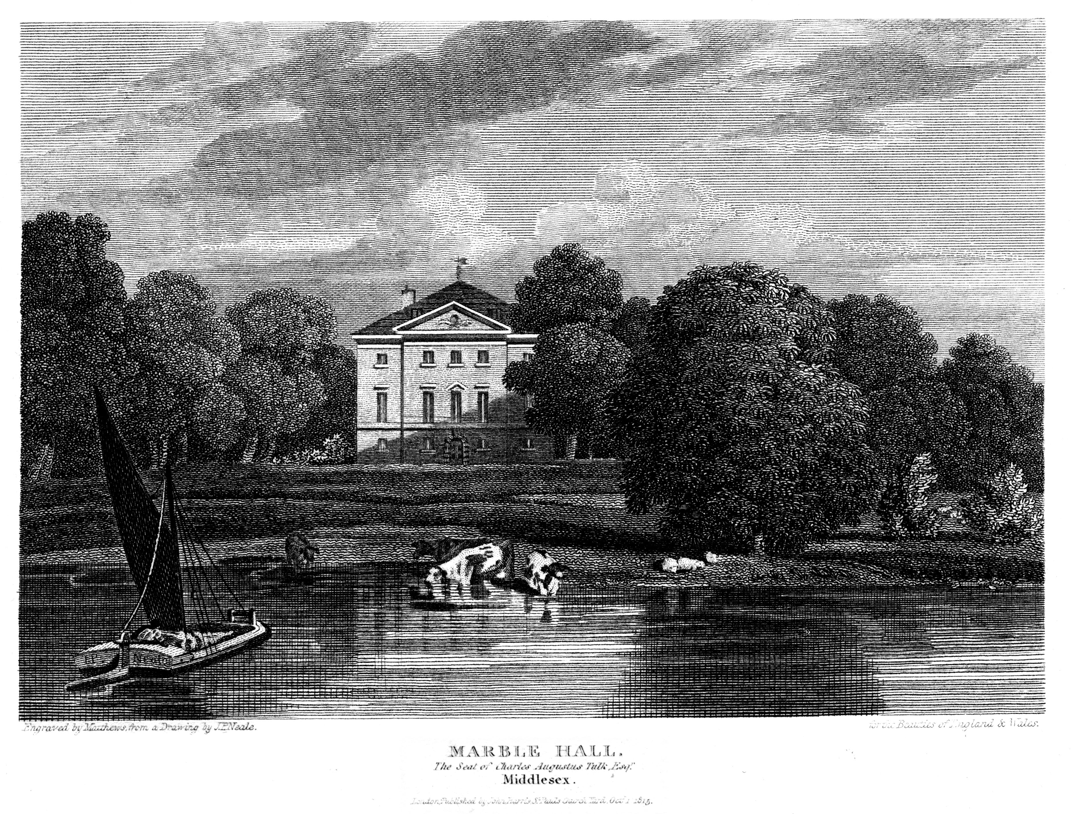 Twickenham Marble Hill,prints,park-countryside